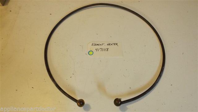 KITCHEN AID Dishwasher 4171118 Element, Heater USED PART KITCHEN AID Dishwasher 4171118 Element, Heater USED PART